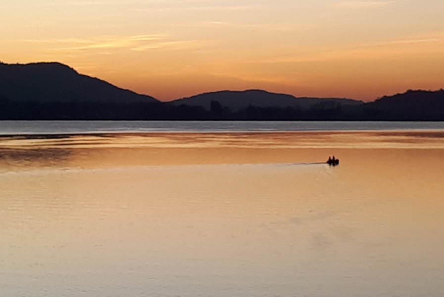 Bodensee bei Sonnenuntergang / IMPULSE Ruhe